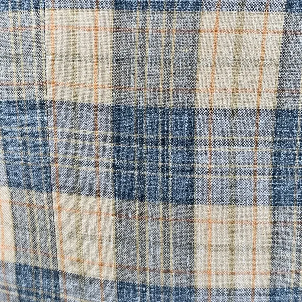 SOUTHWICK CLOTHES Size 42 Tan Grey Plaid Sport Coat